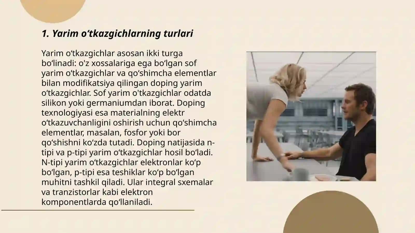 Yarim oʻtkazgich materillar 3