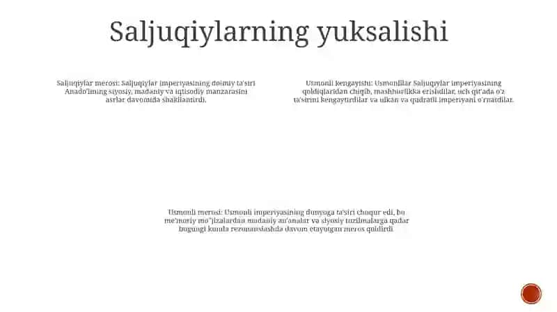 Saljuqiylar Va Usmoniylar Davlati 3