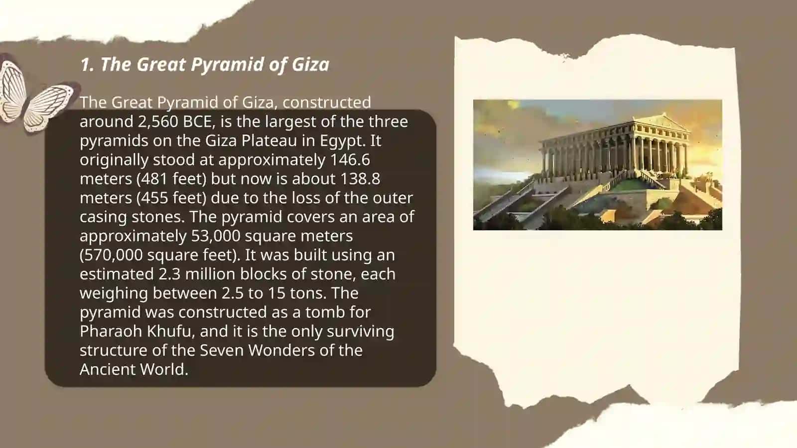 The Seven Ancient Wonders of the World 3
