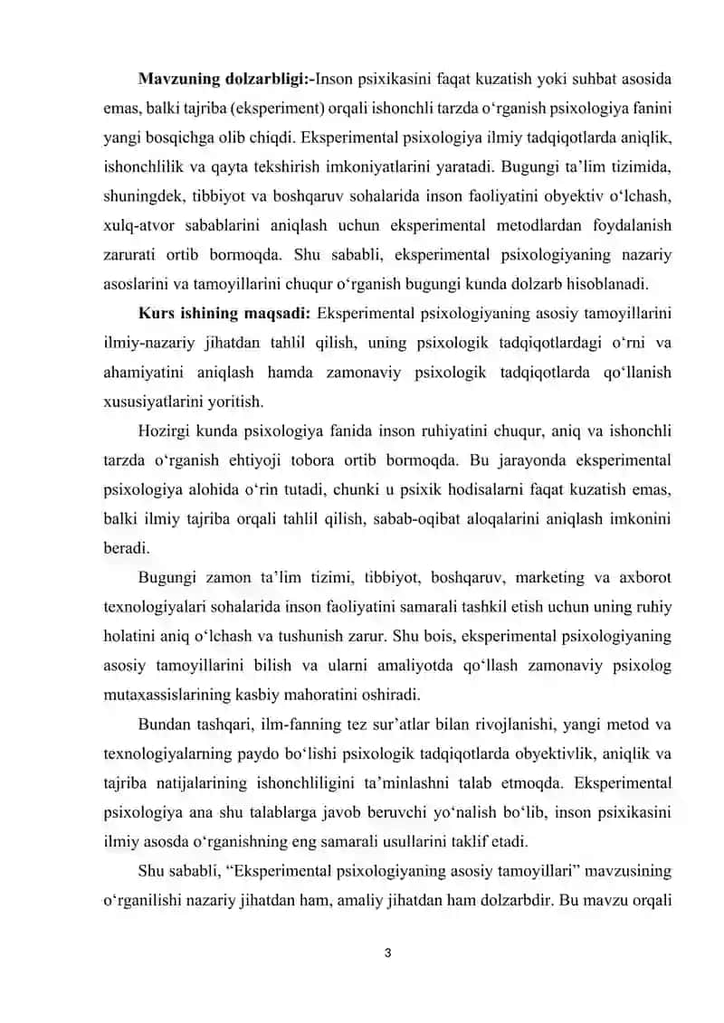 Eksperimental psixologiyaning asosiy tamoyillari 3