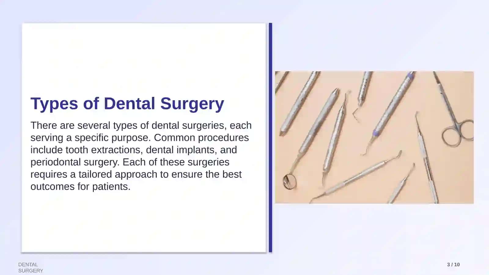 Introduction to Dental Surgery 3