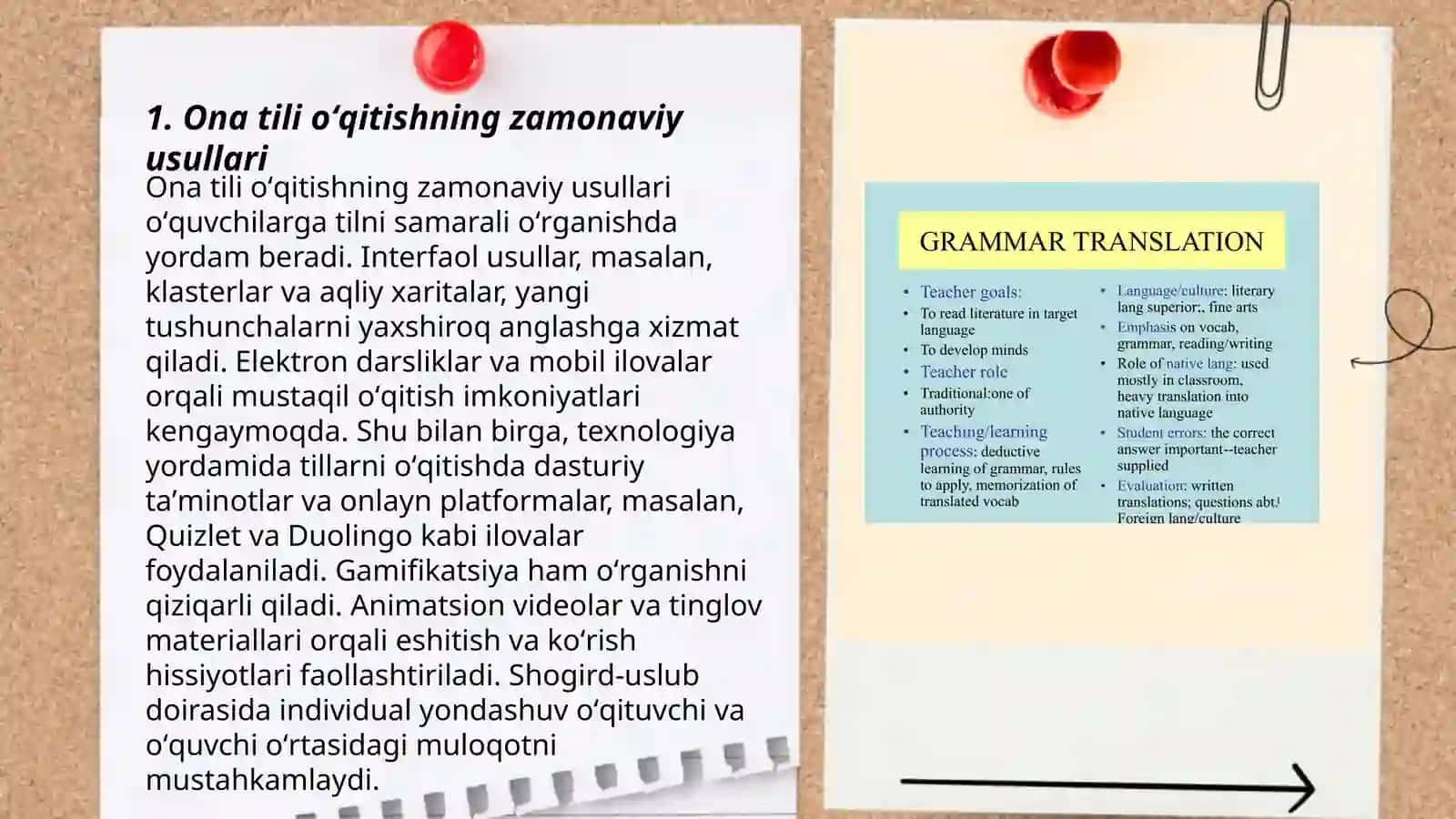 Ona tili oʻqitish metodikasi 3
