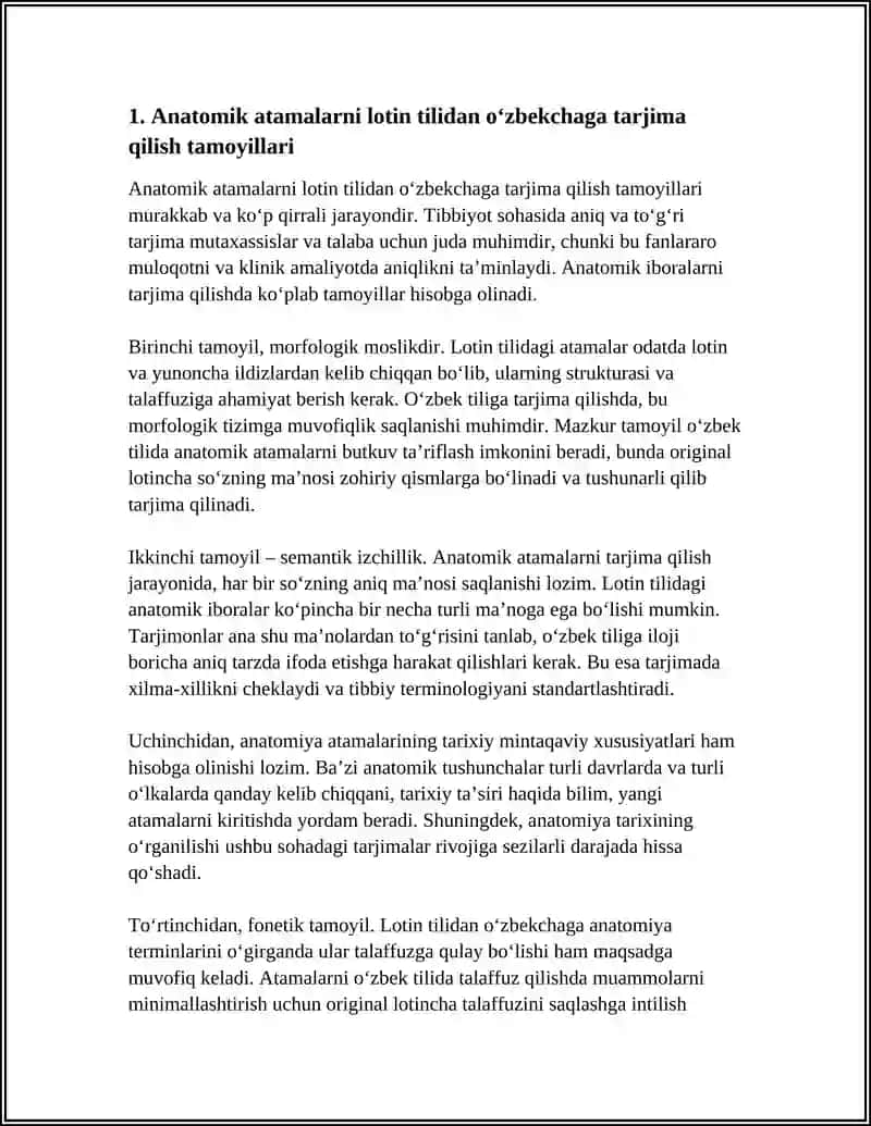 ANATOMIK IBORALARNING TARJIMASI 3