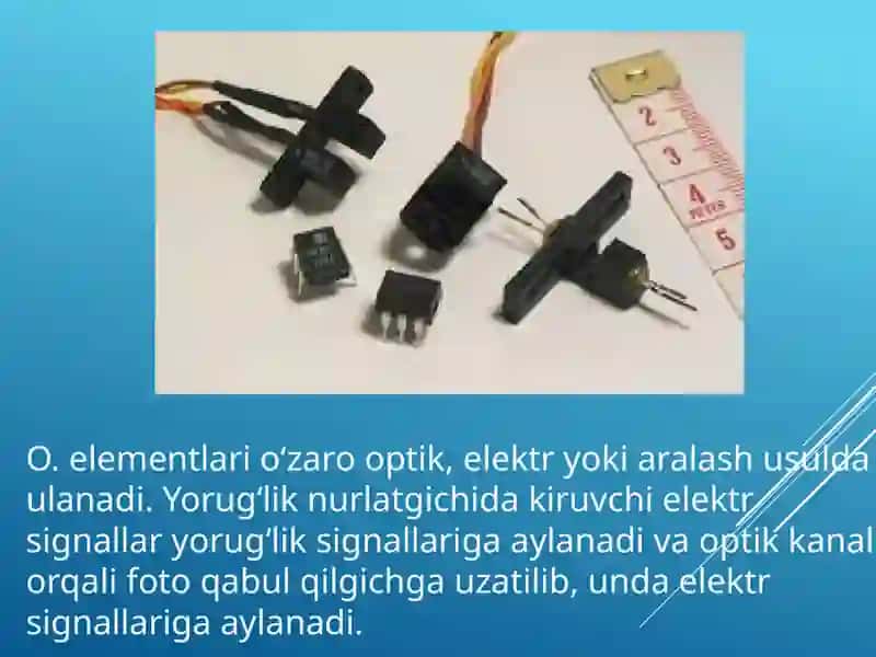 Optoelektronelementlar va optronlar 3