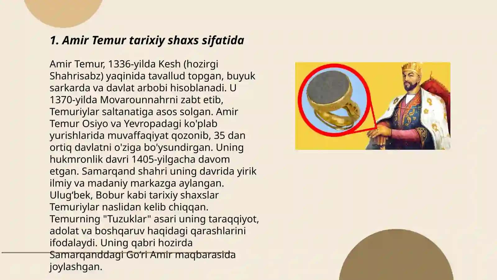 O'zbekistonning eng yangi tarixi fani 3