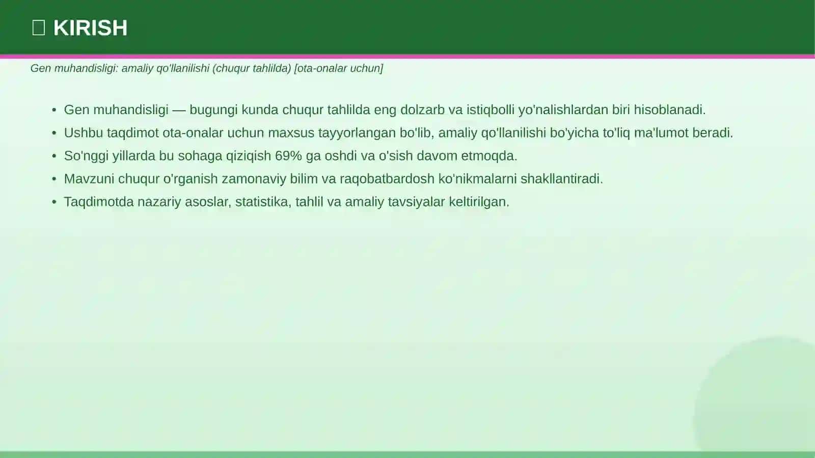 GEN MUHANDISLIGI 3