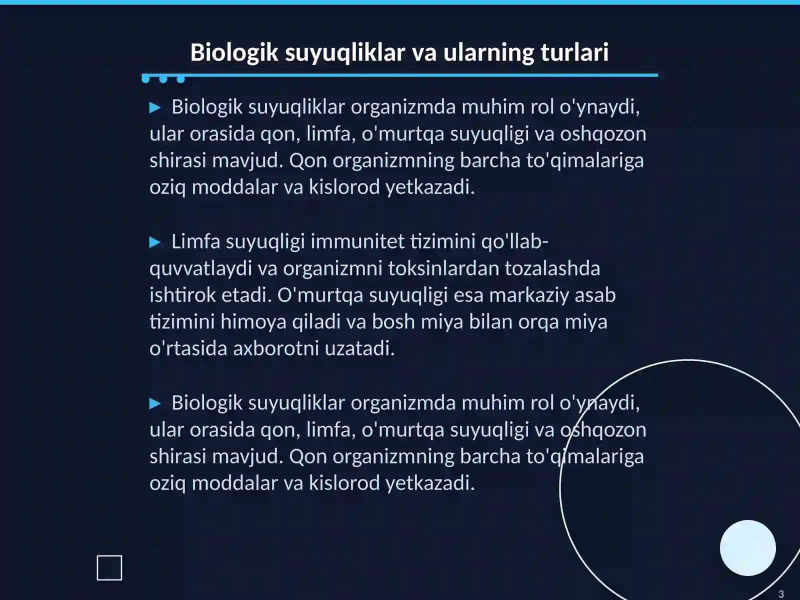 Biologik suyuqliklarning qovushqoqligi 3