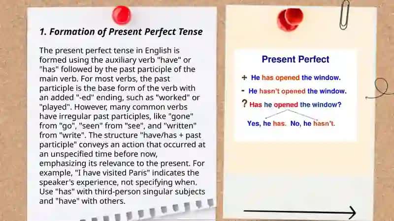 Present Perfect 3