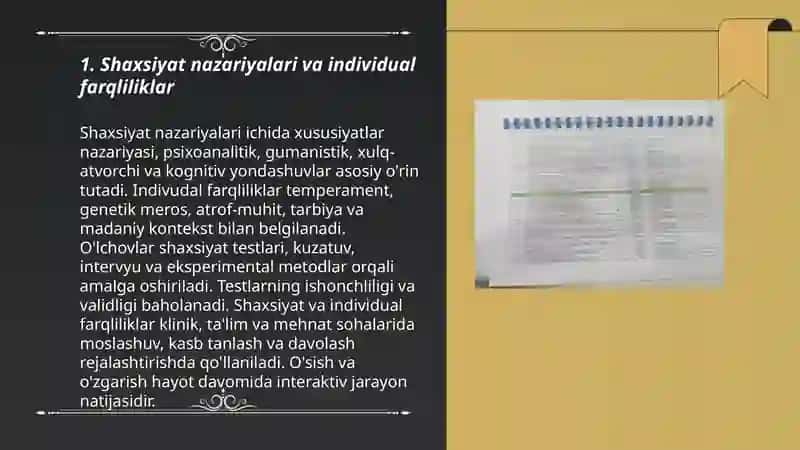 Odam psixologiyasi 3