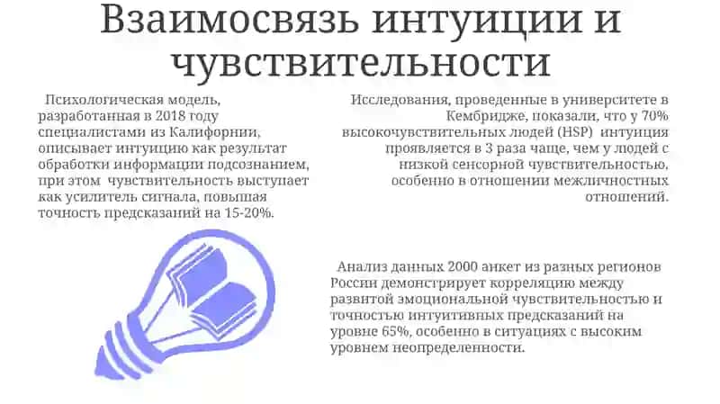 Интуиция и чувствительность 3