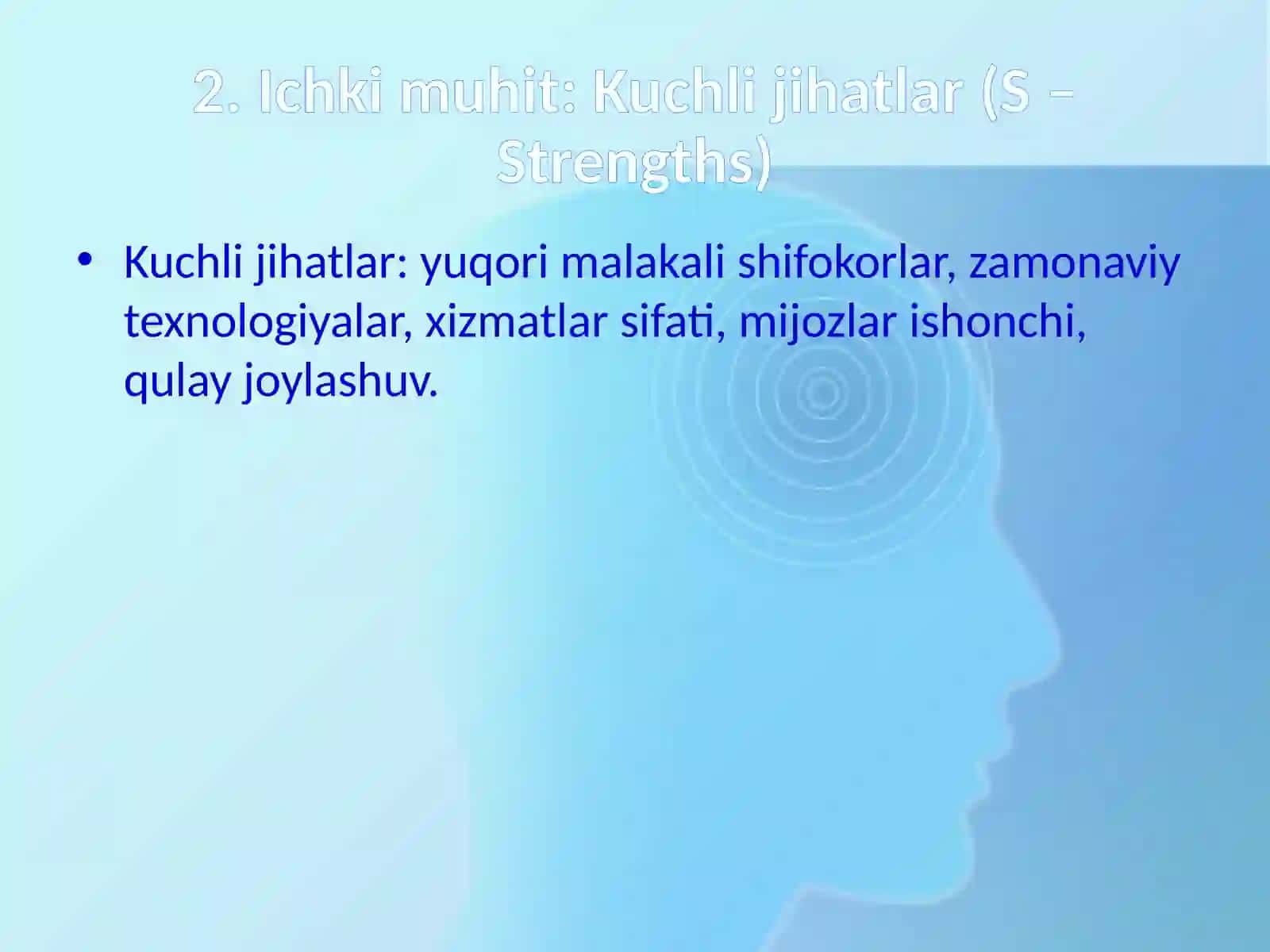 SWOT tahlili va ragʻbatlantirish tizimi 3