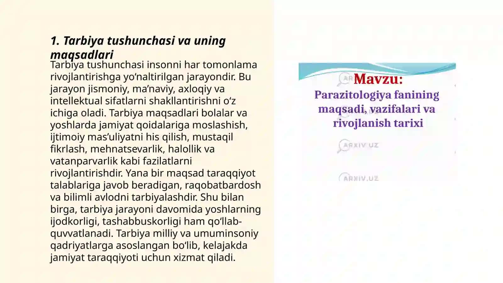 Tarbiyachining maqsad va vazifalari 3