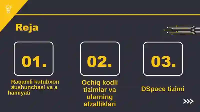 DSPACE OCHIQ AXBOROT-KUTUBXONA TIZIMI 3