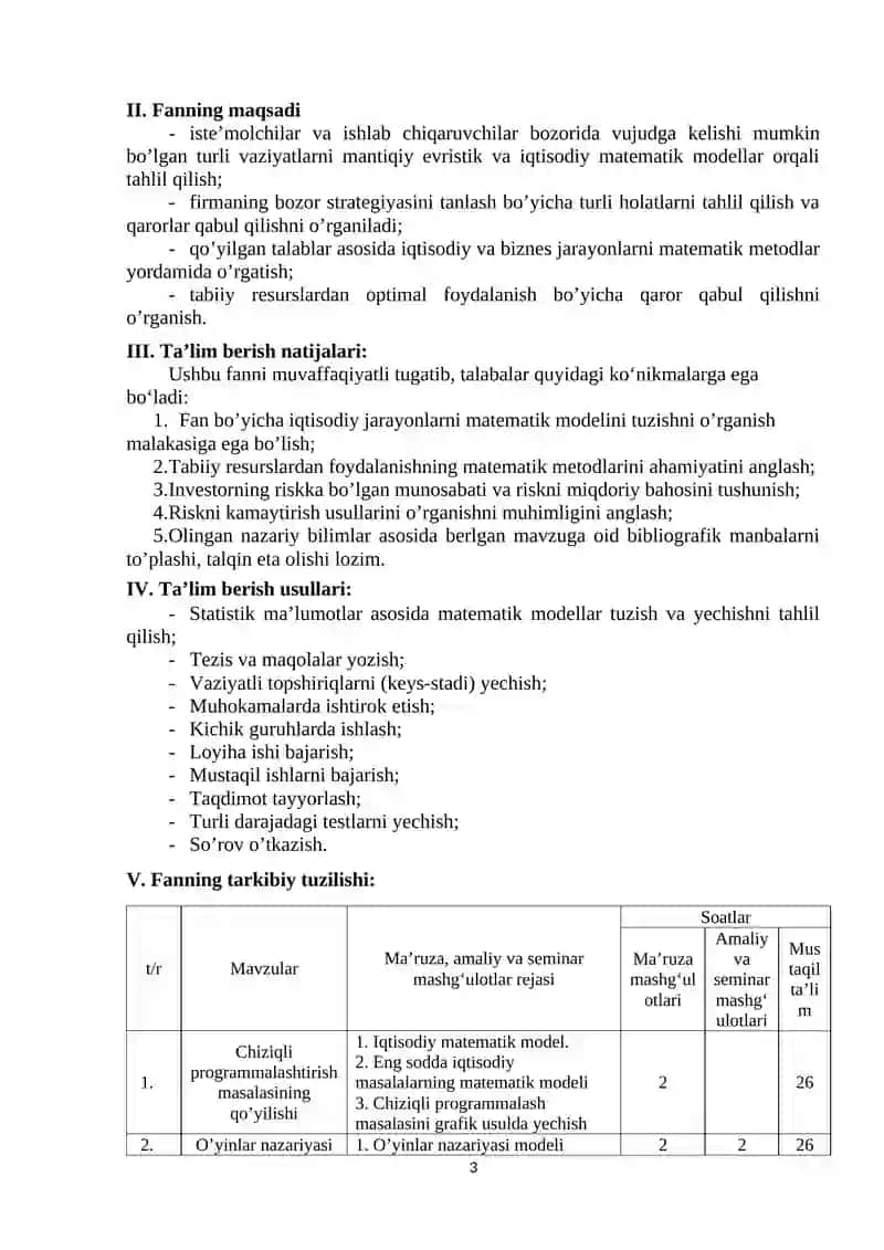 Biznes matematika 3
