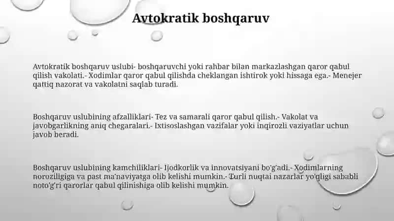 Menejment Usullari 3