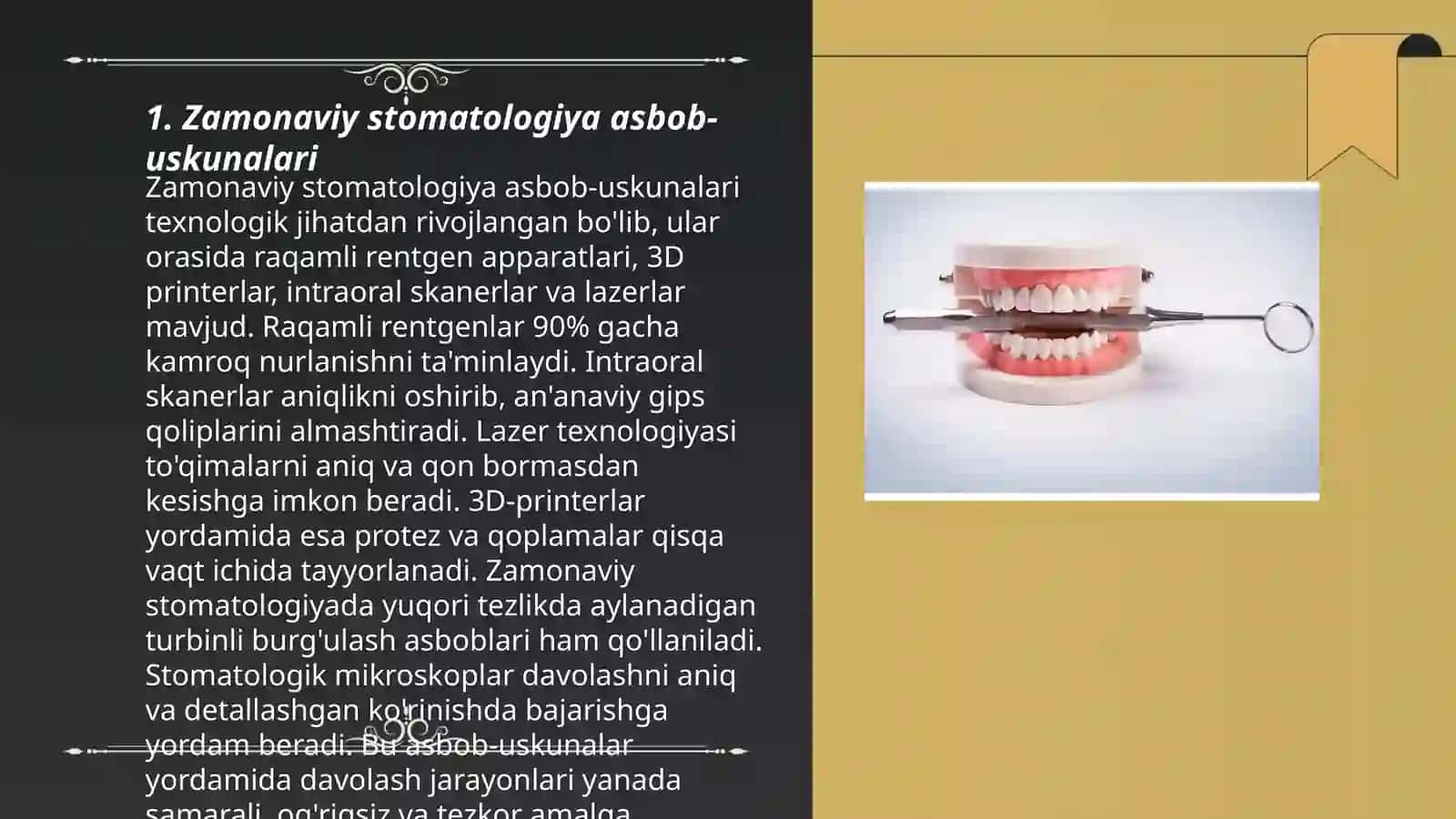 Zamonaviy stomatologik qurilmalar turlari 3