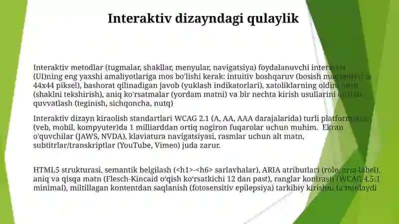 Interaktiv metodlar (Interactive methods) 3