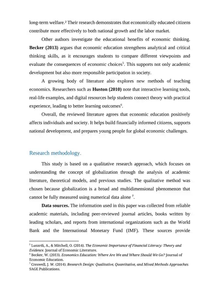 Importance of Economic Education in Modern Society 3