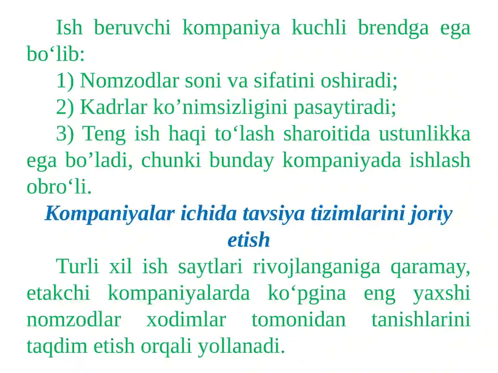REKRUTMENTNING ZAMONAVIY YO‘NALISHLARI 3