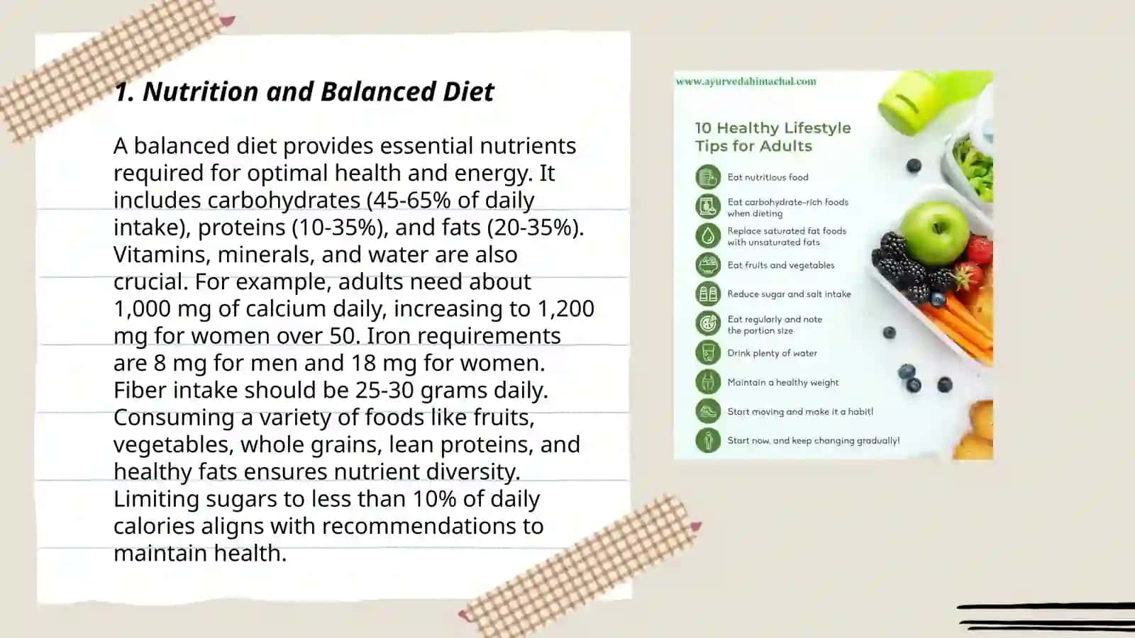 Nutrition and Balanced Diet 3