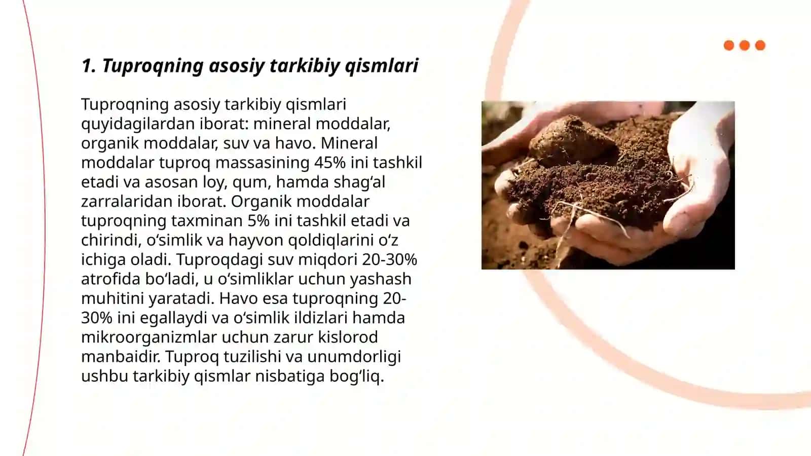 Tuproqning mexanik tarkibi 3