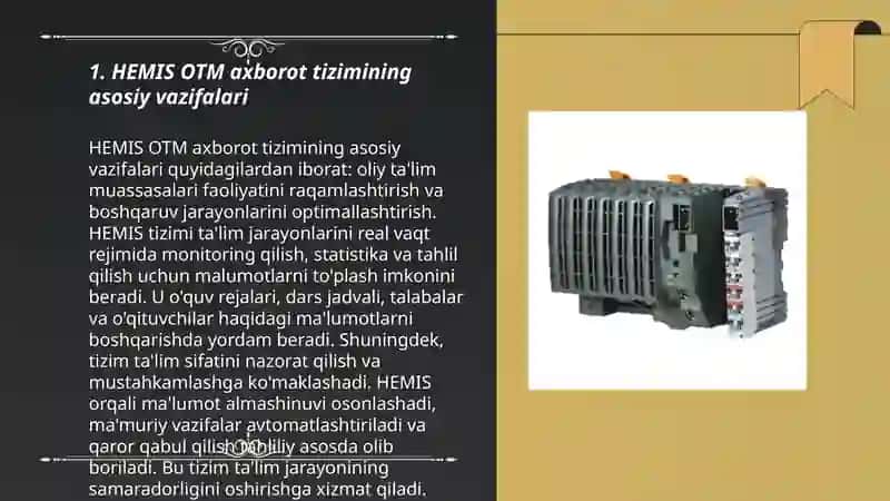HEMIS OTM axborot tizimi va undan foydalanish 3