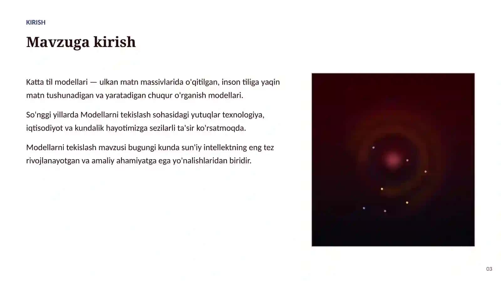 Katta Til Modellari (LLM) 3