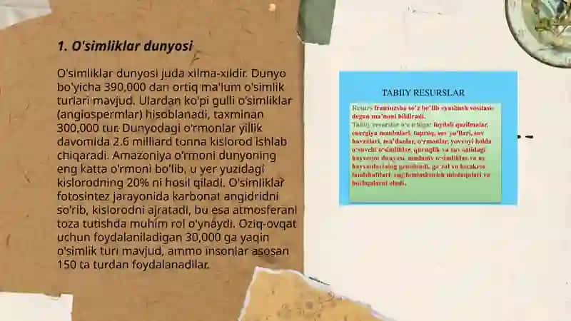 O'simliklar dunyosi 3