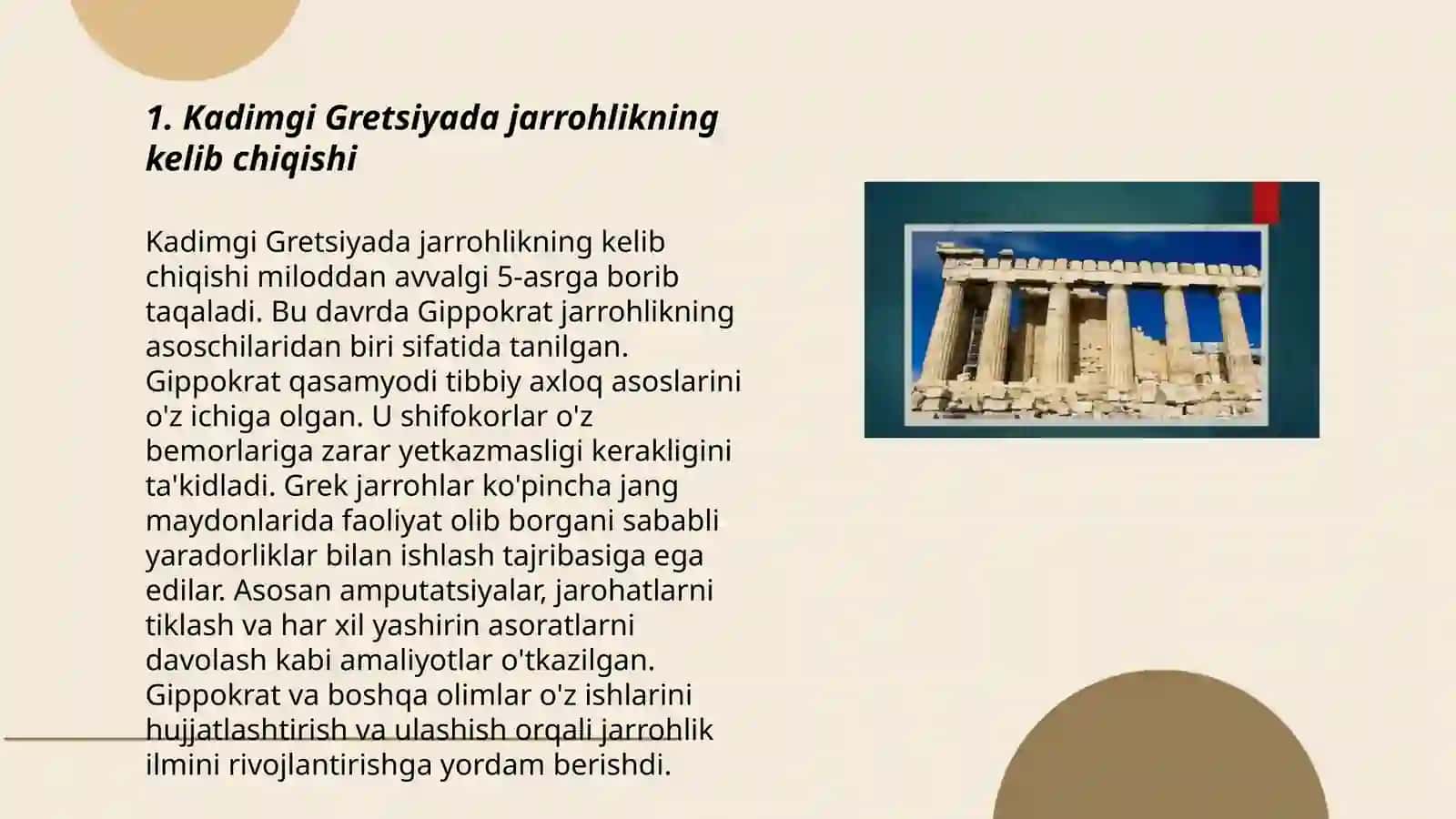 Gippokrat va Jarrohlik Asarlari 3