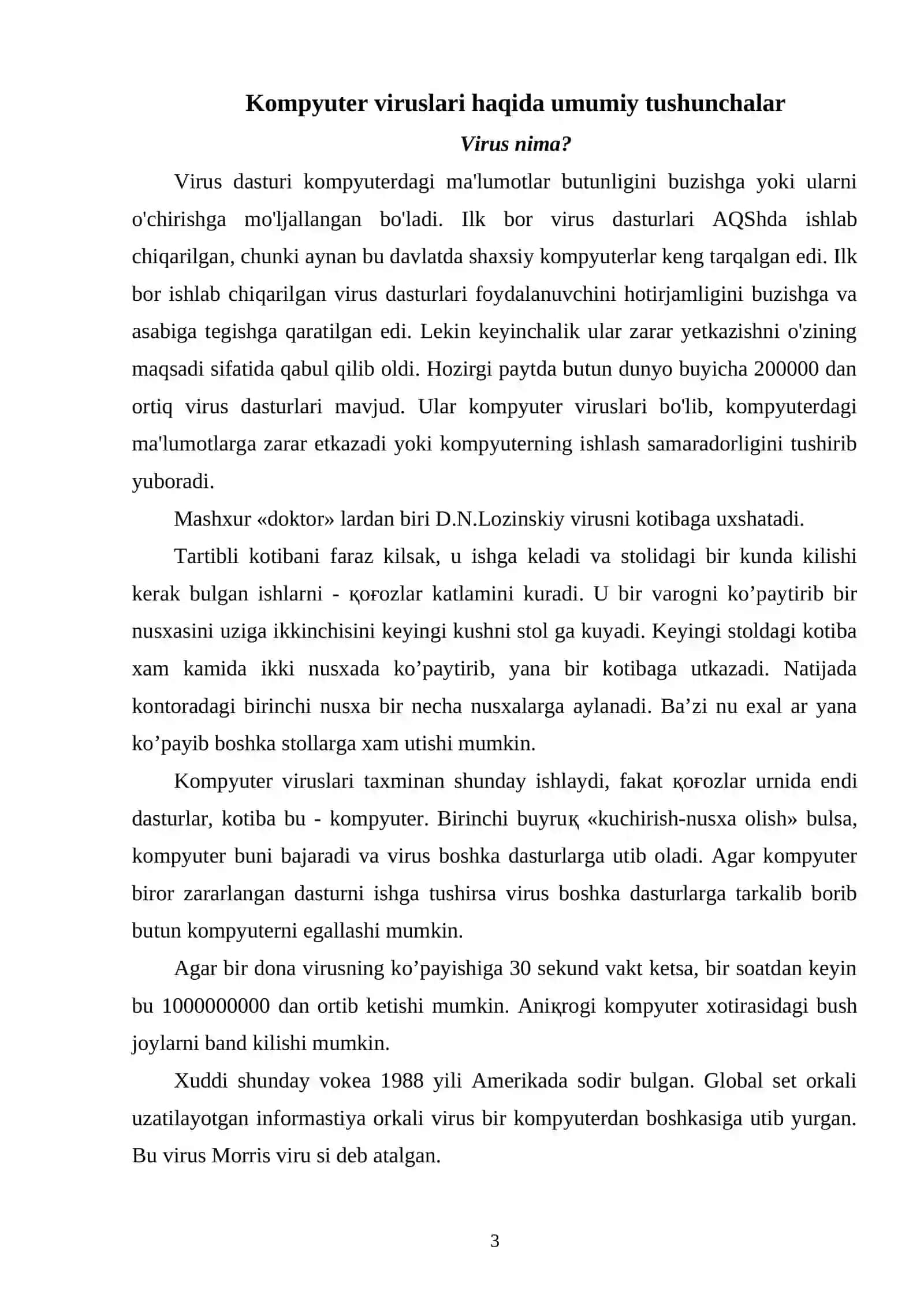 Antivirus dasturlari 3