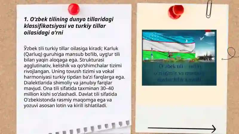 Dunyo tillari orasida oʻzbek tili 3