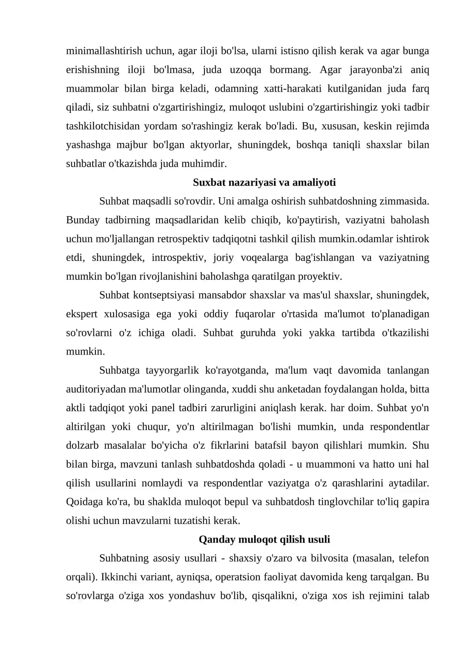 Suxbat turlari va uning mazmuni 3