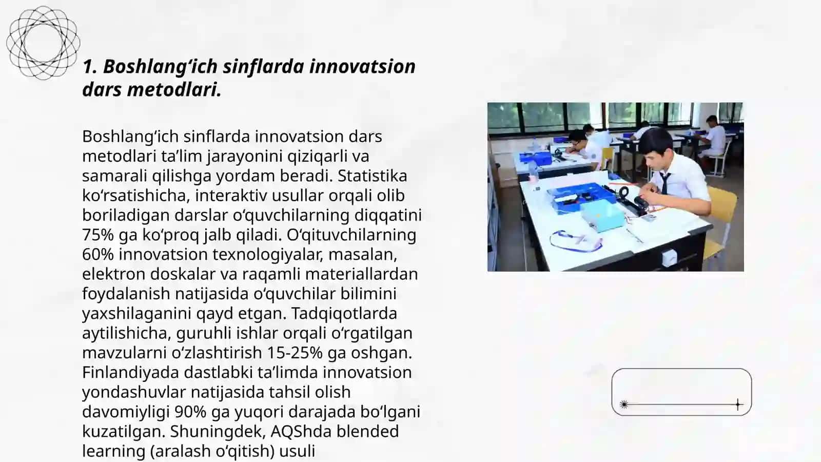 Boshlangʻich sinflarda inavatsiya jarayonini tashkil etish 3