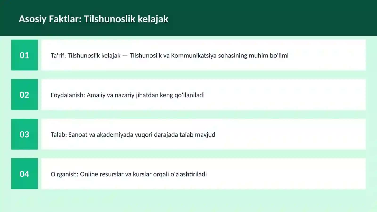 Tilshunoslik kelajak 3