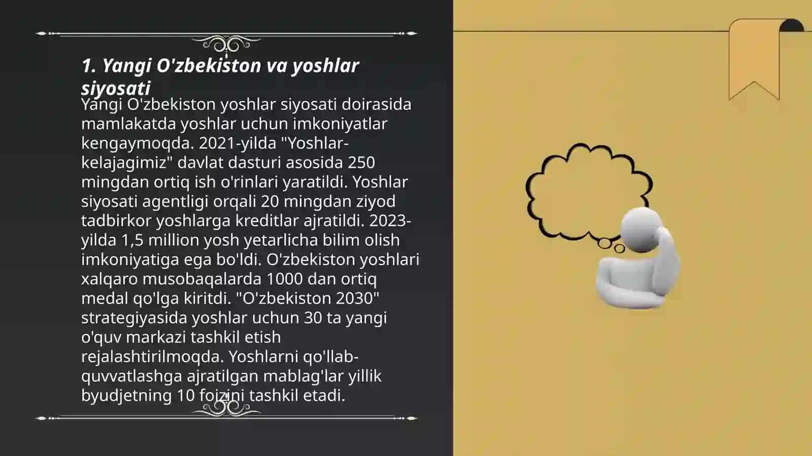 Yangi O'zbekiston taraqqiyotida yoshlar fenomeni 3