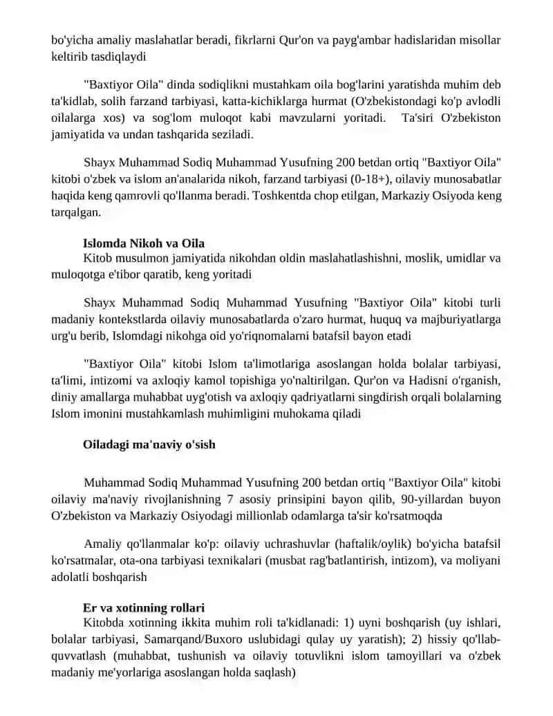 Baxtiyor Oila 3