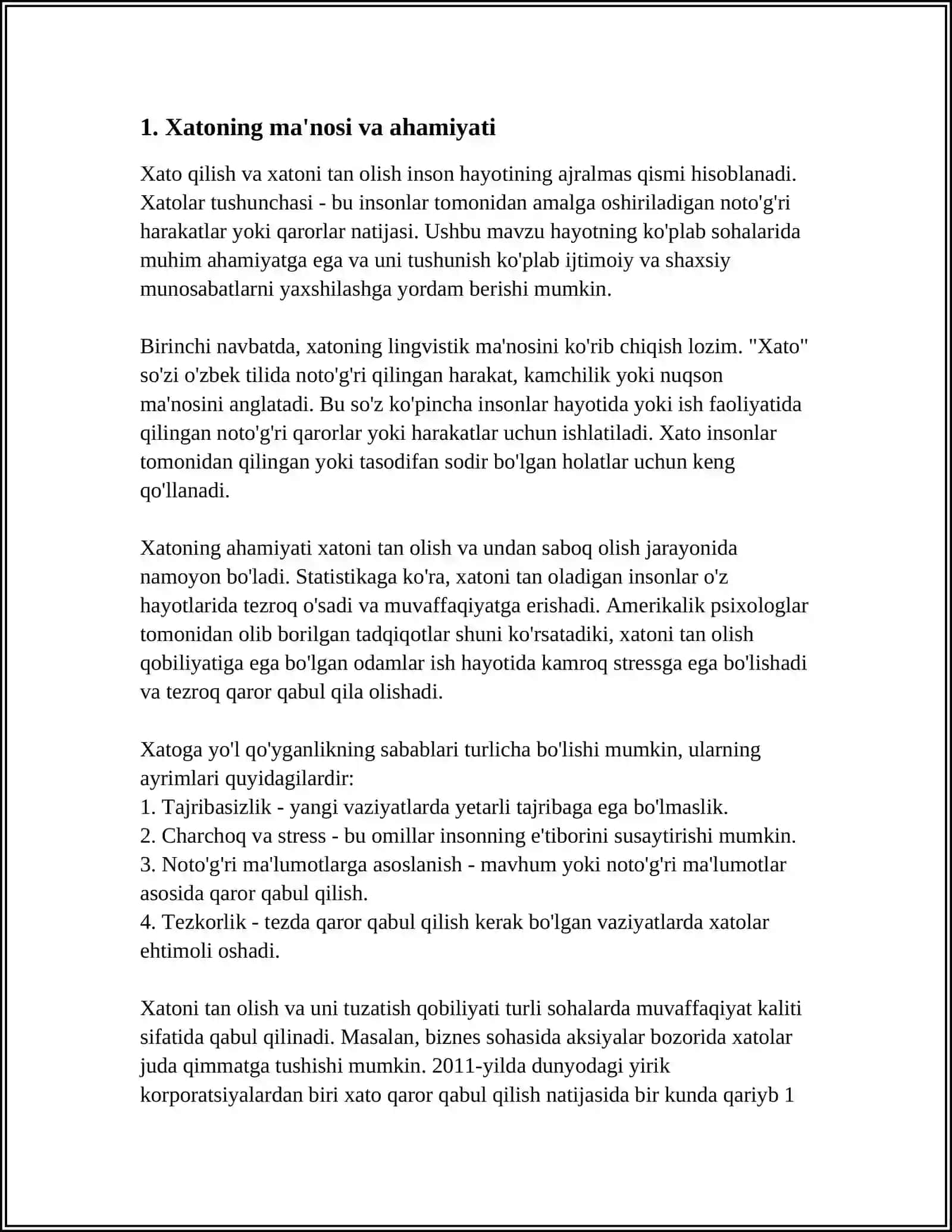 XATONING BELGILARI VA TAVSIFI 3