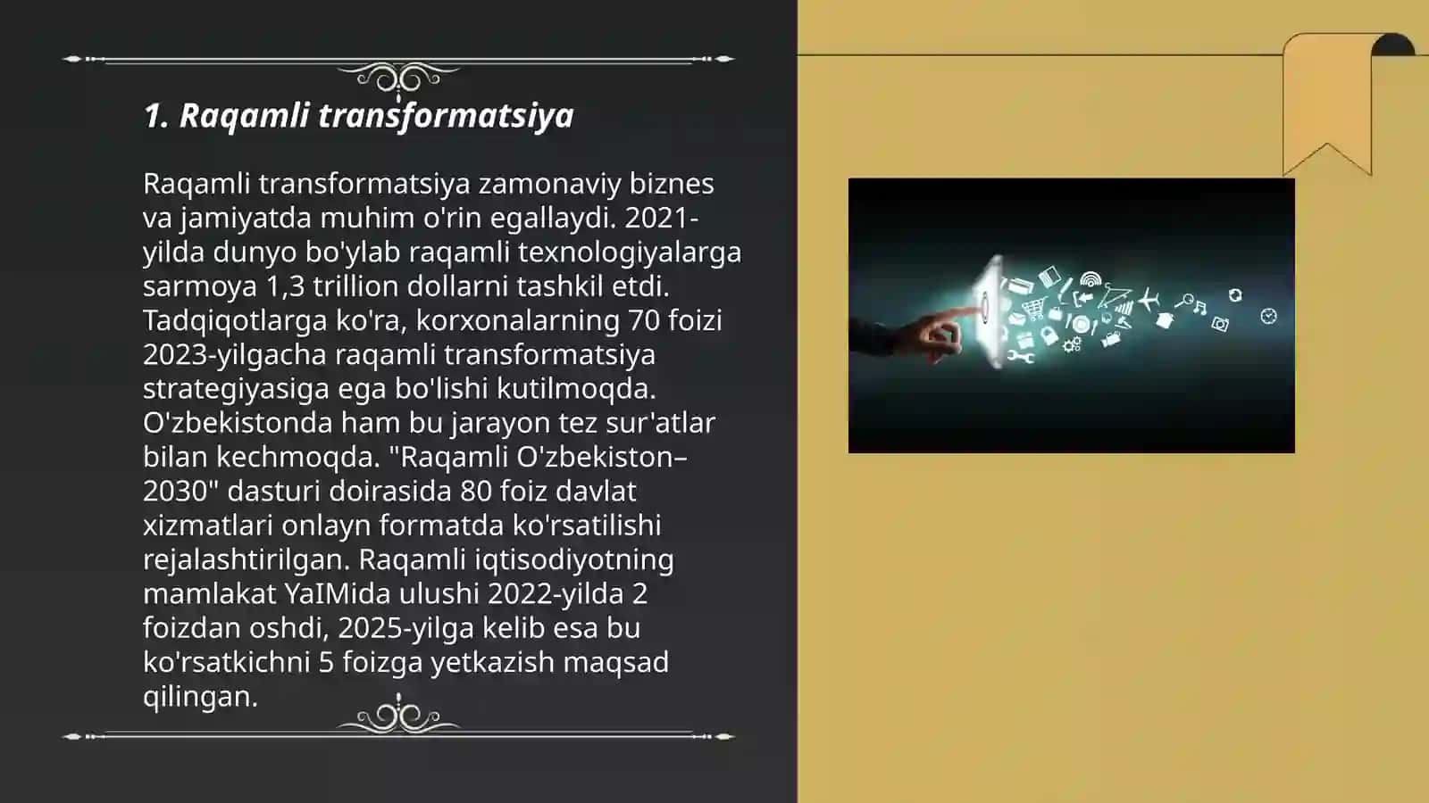 Raqamli texnologiyalar 3