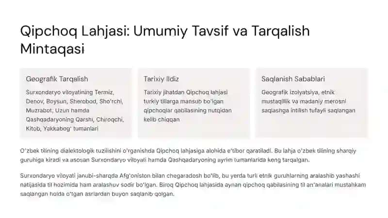 QIPCHOQ LAQCHASI MUHIM XUSUSIYATLARI 3