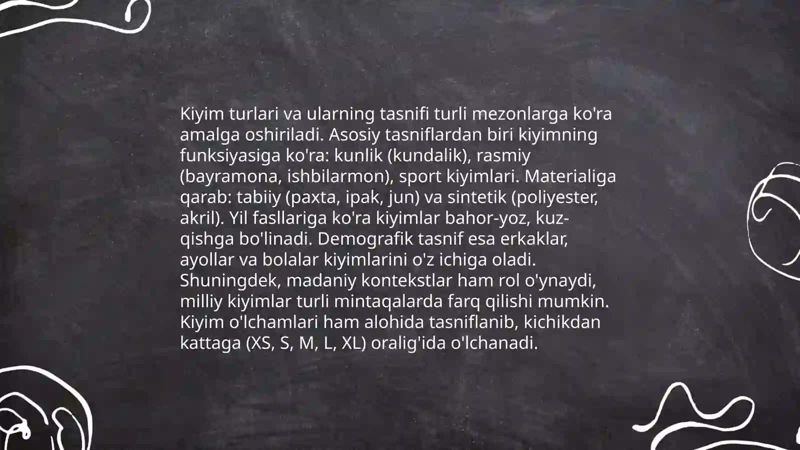 Kiyimni tipaviy loyihalash 3