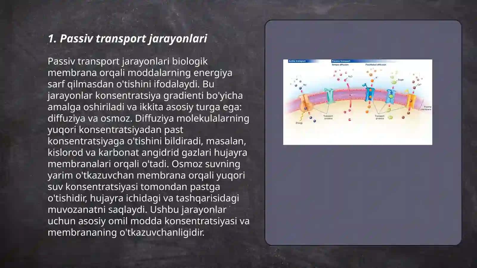 Passiv transport jarayonlari 3