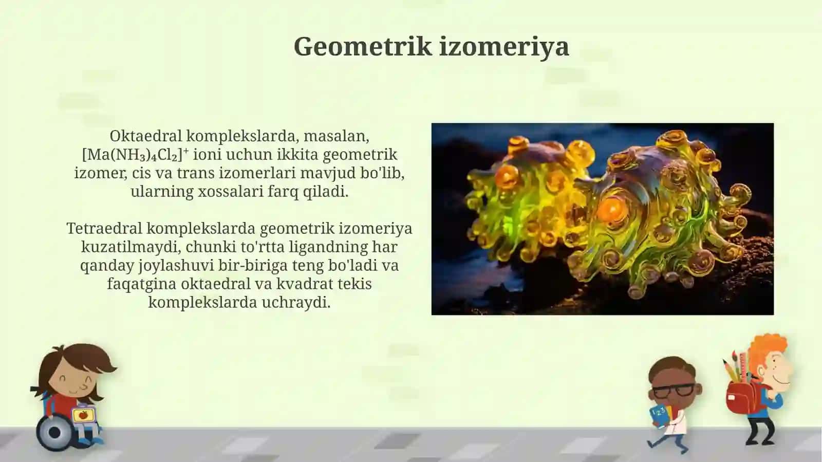 Murakkab birikmalarning izomeriyasi 3