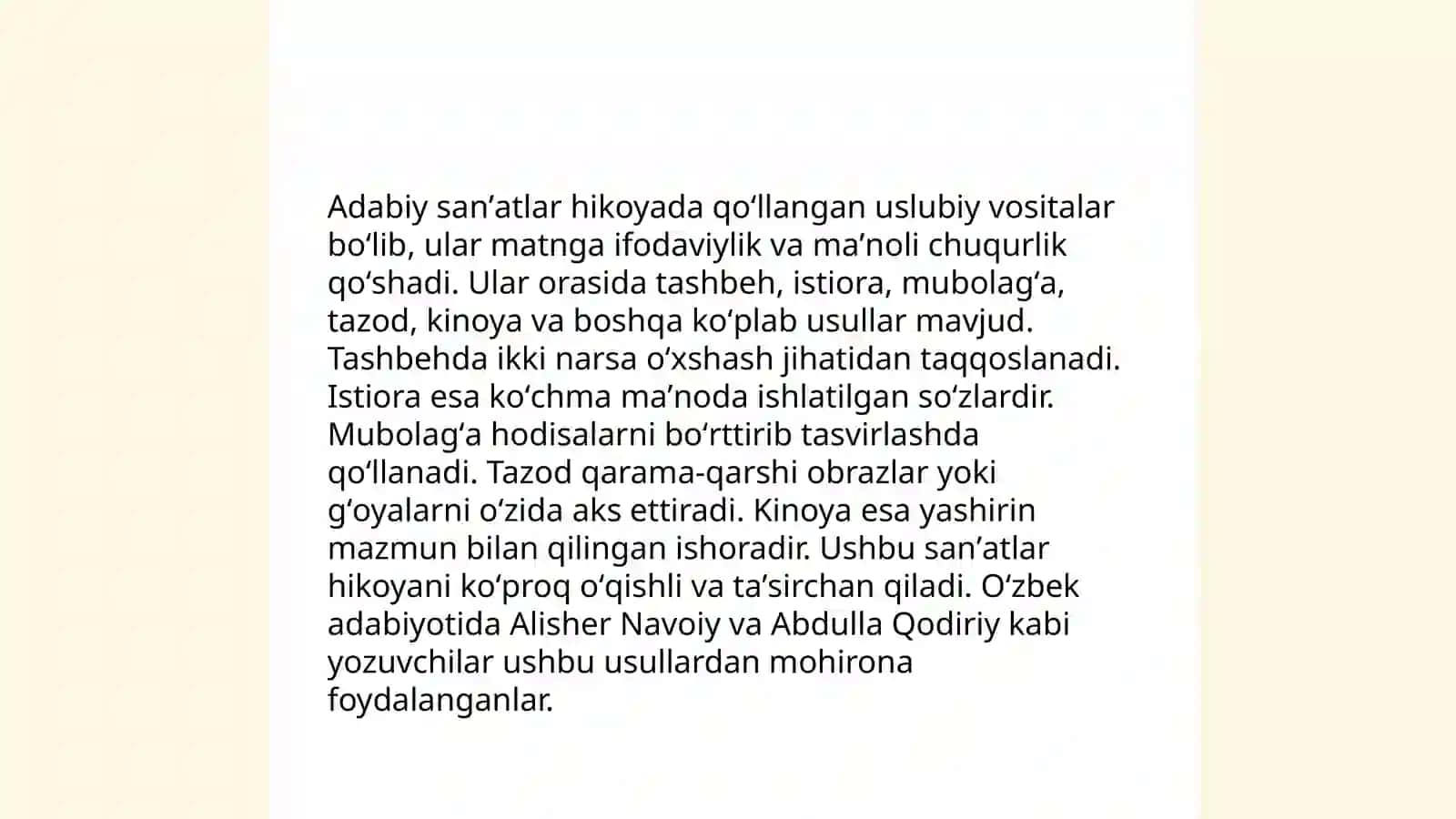 A.Qahhor "Daxshat" hikoyasining uslubiy tahlili 3