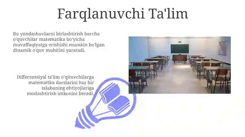 Farqlanuvchi Ta'lim 3