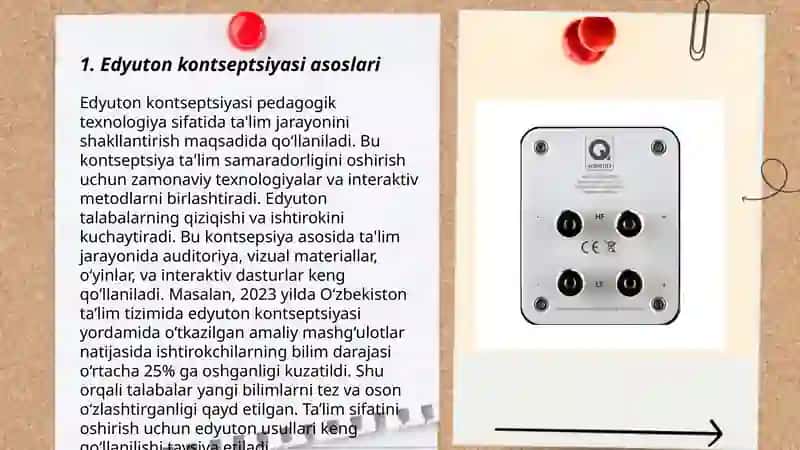 Edyuton kontseptsiyasi Media 3