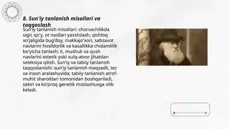 Ch.Darvin ta’limotining asosiy mazmuni 3