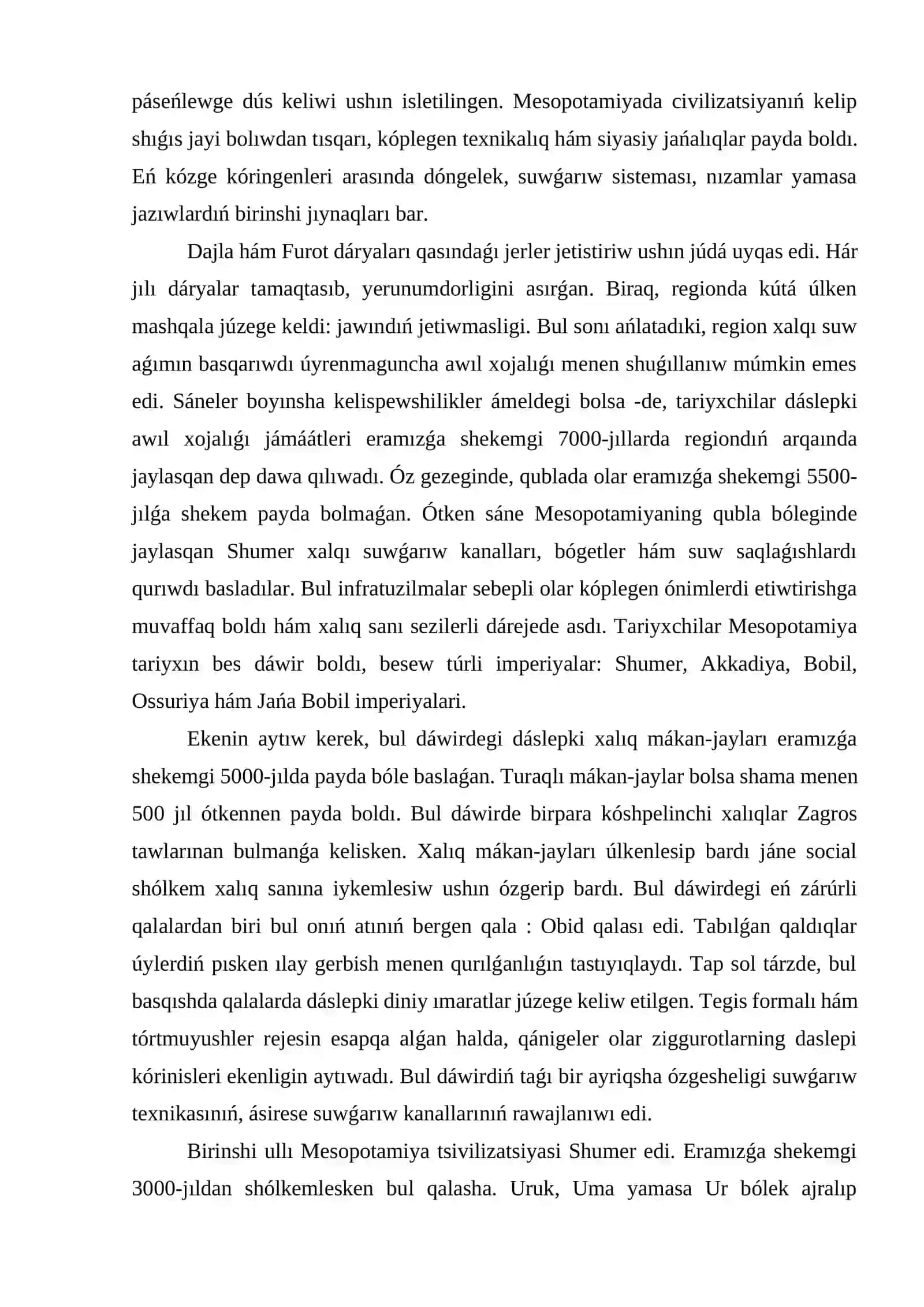 Mesopitaniya civilitsiyasi 3