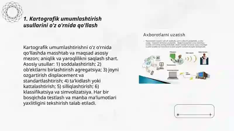 Kartalarda turli usullarni o'z o'rnida qo'llanilishi 3
