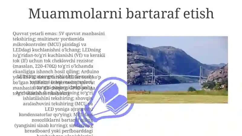 Yorugʻlik diodlarini mikrokontrollerga ulash 3