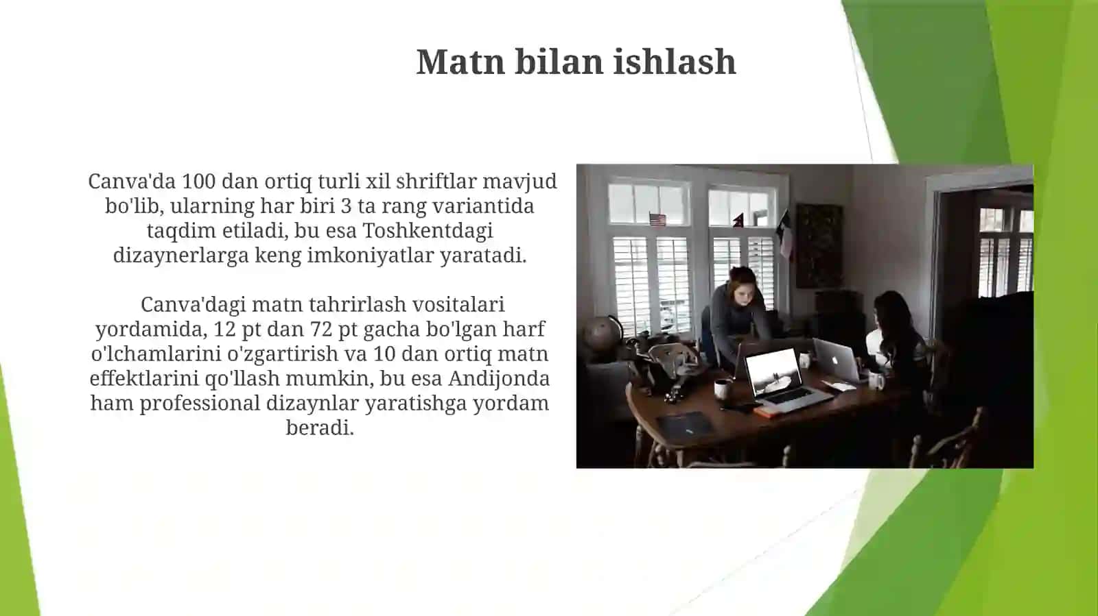Canva Xususiyatlari va Imkoniyatlari 3